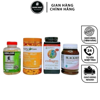Combo Trẻ Hóa Làn Da Hoa Anh Thảo, Vitamin E, Sữa Ong Chúa, Collagen Mỹ