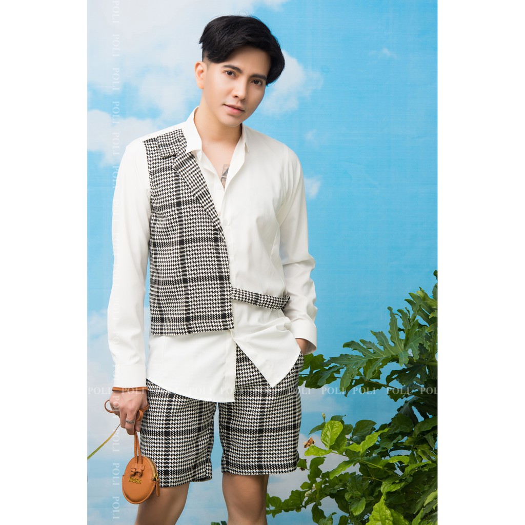 Sơ mi kiểu ghile cách điệu | BigBuy360 - bigbuy360.vn