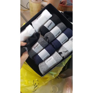 Combo hộp 10 đôi tất Nam