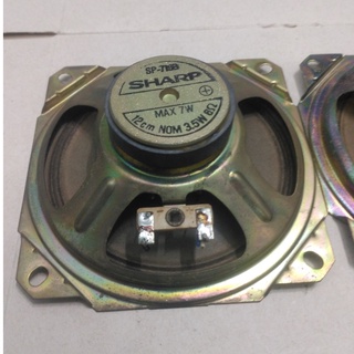 Loa cassette Sharp rời đồ cũ ( tháo từ máy cassette ra )