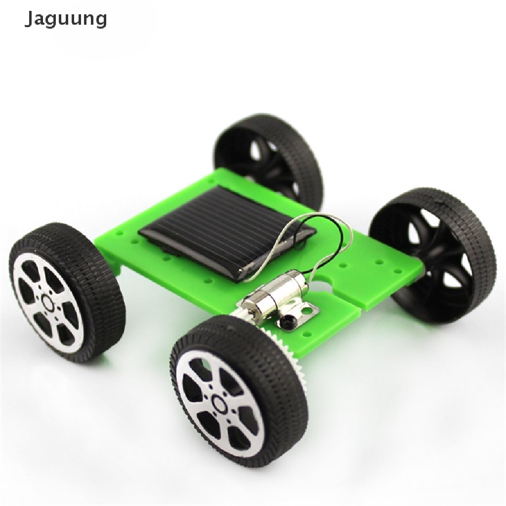 Jaguung 1Pc Mini Solar Toy DIY Car Children Educational Puzzle IQ Gadget Hobby Robot VN
