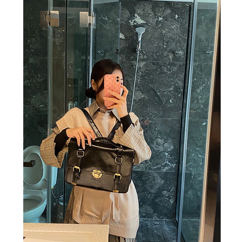 Túi Đeo Vai Màu Đen Sức Chứa Lớn Thời Trang 2022 Gylb1369 Cho Nữ