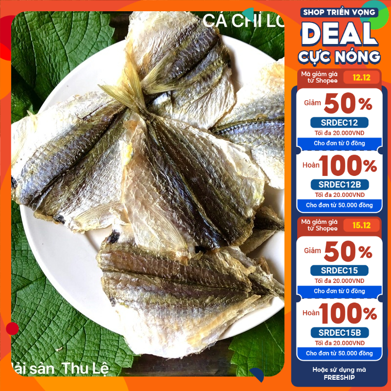 Cá chỉ vàng/ chỉ vàng khô to/ cá khô ngon 300g, 500g, 1kg