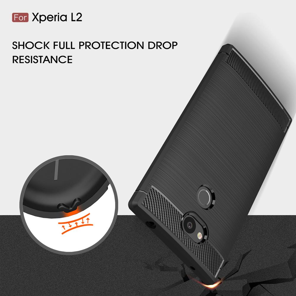 Ốp điện thoại TPU chống sốc cho Sony Xperia L2