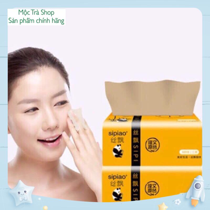 Giấy ăn gấu trúc siêu dai 300 tờ - Hàng nội địa