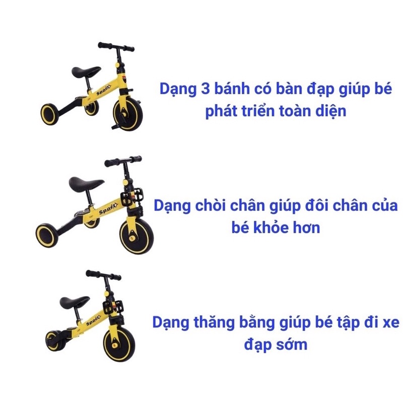 Xe Đạp 3 Bánh Cho Bé, Xe Chòi Chân Thăng Bằng Cho Bé