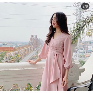 Đầm germe đi cưới