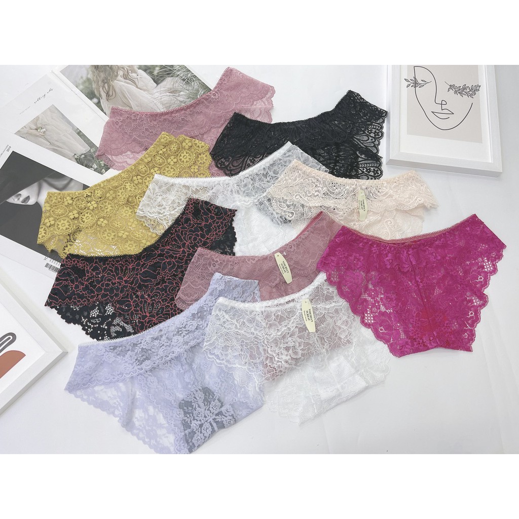 COMBO 10 QUẦN LÓT REN CHO NỮ M08