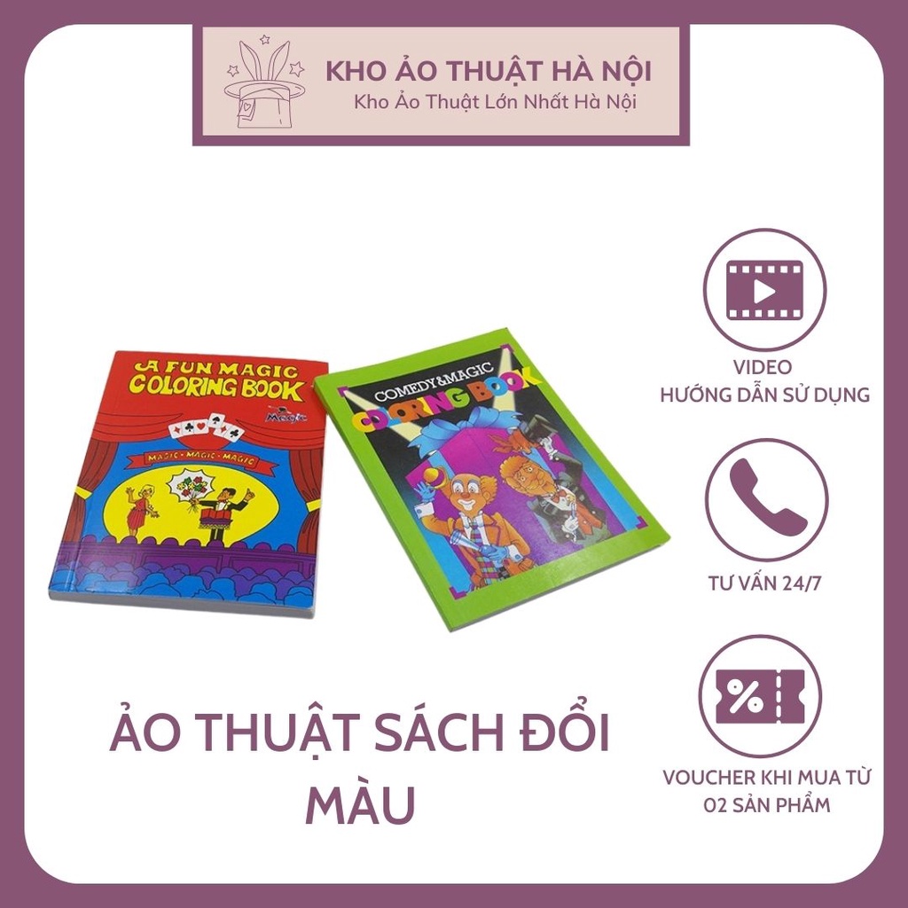 Sách Đổi Màu Ảo Thuật Cỡ Lớn , Đạo Cụ Ảo Thuật, Đồ Chơi Sáng Tạo,Thông Minh, Rèn Luyện Kỹ Năng Cho Bé