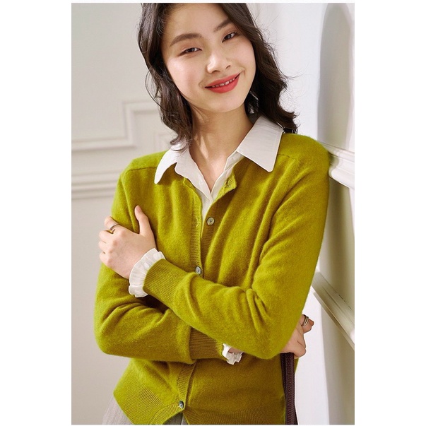 Áo len nữ dài tay, áo len cardigan nữ mùa thu đông xịn đẹp FREDY A711