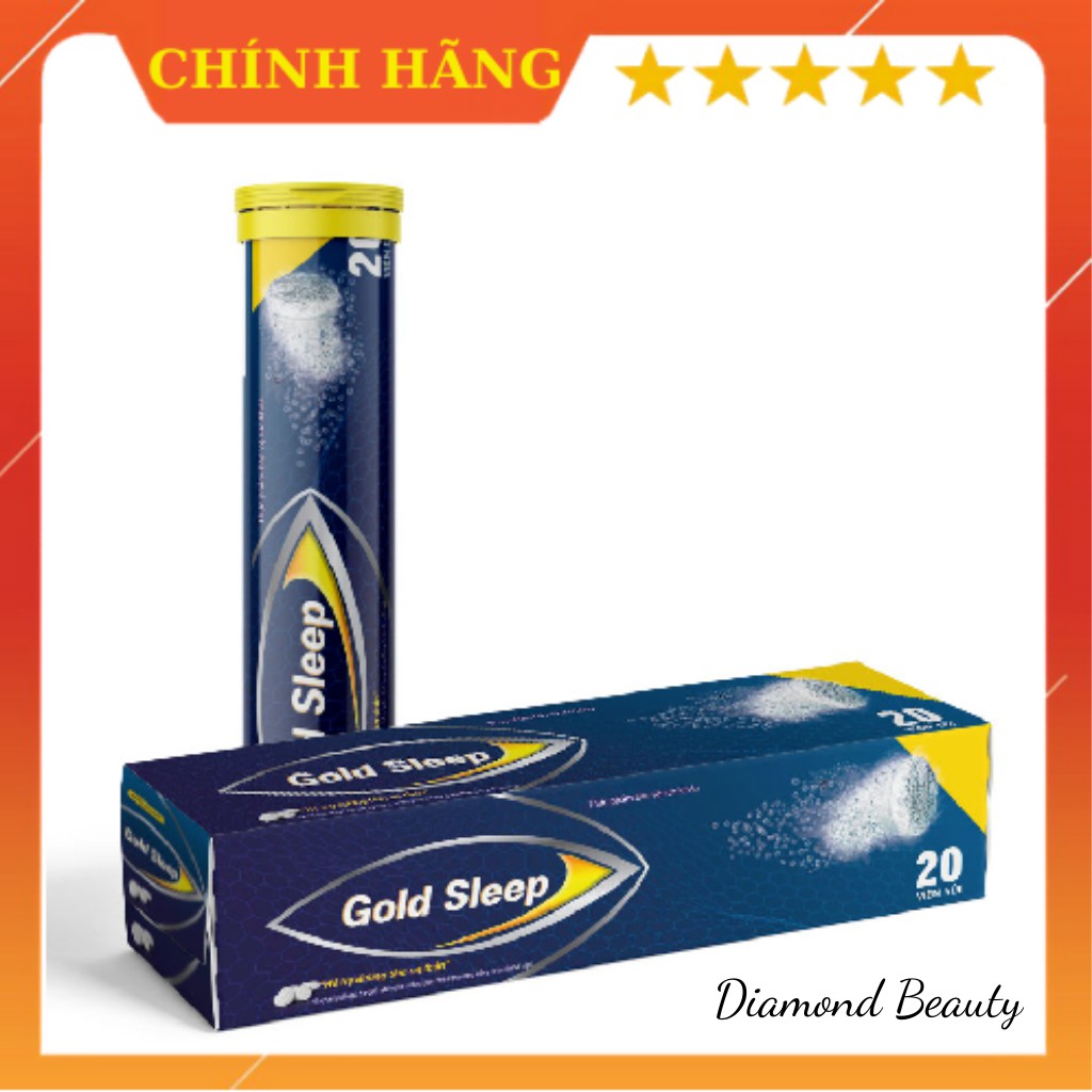 Viên sủi Gold Sleep giúp ngủ ngon