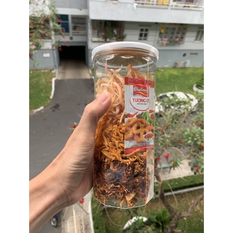 KHÔ 3 VỊ MIX - HEO, GÀ, MỰC