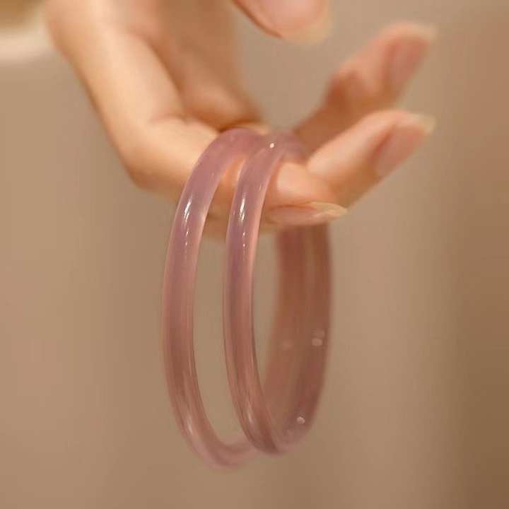 Vòng Tay Đá Mã Não Tự Nhiên Màu Xanh Lá 6mm Xinh Xắn