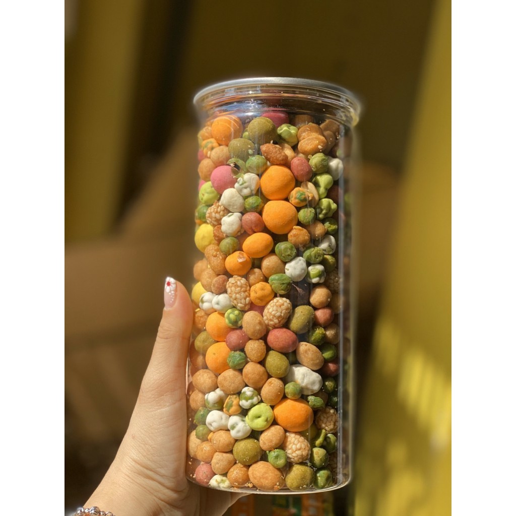 hủ PET-400gr đậu mix 17 vị