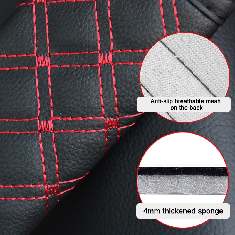 Bộ 2 Miếng Đệm Vai Gắn Ghế Ngồi Xe Hơi Bảo Vệ An Toàn Tiện Dụng