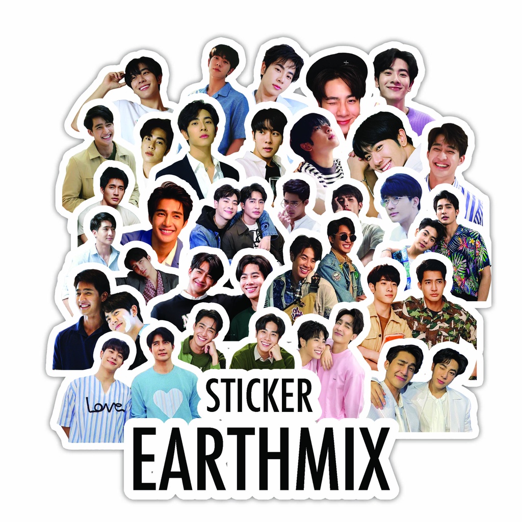 Set sticker EarthMix A5