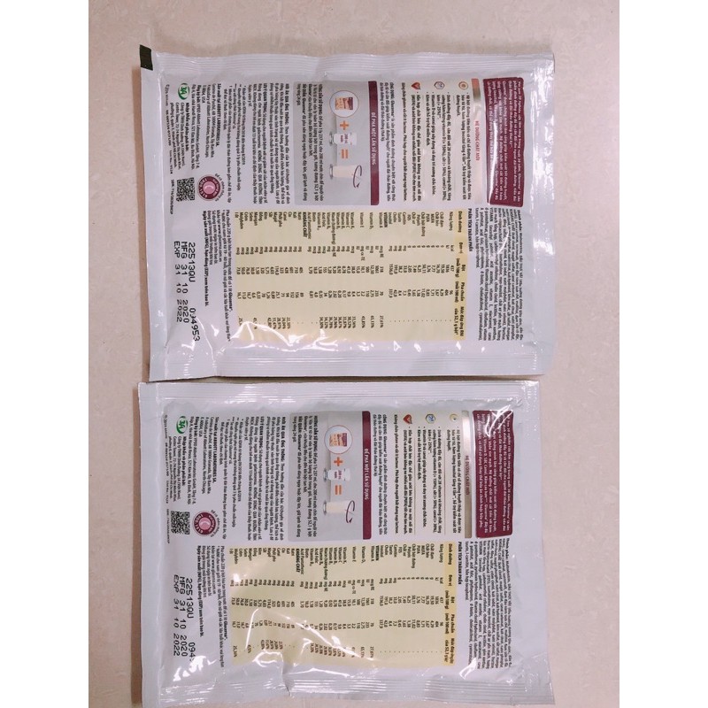 Combo 10 gói Sữa Glucerna Gói 52.2g mẫu mới