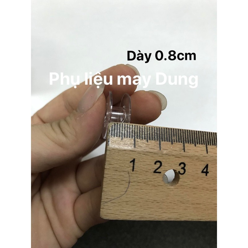 Suốt nhựa máy may Gia Đình dày 0.8cm và 1cm