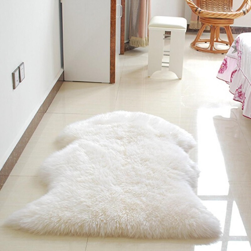 Thảm Lông Cừu Mềm Mại 50x100cm