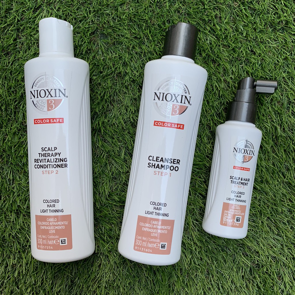 Dầu gội chống rụng tóc Nioxin System 3 Shampoo 300ml ( New 2019) - Colored Hair