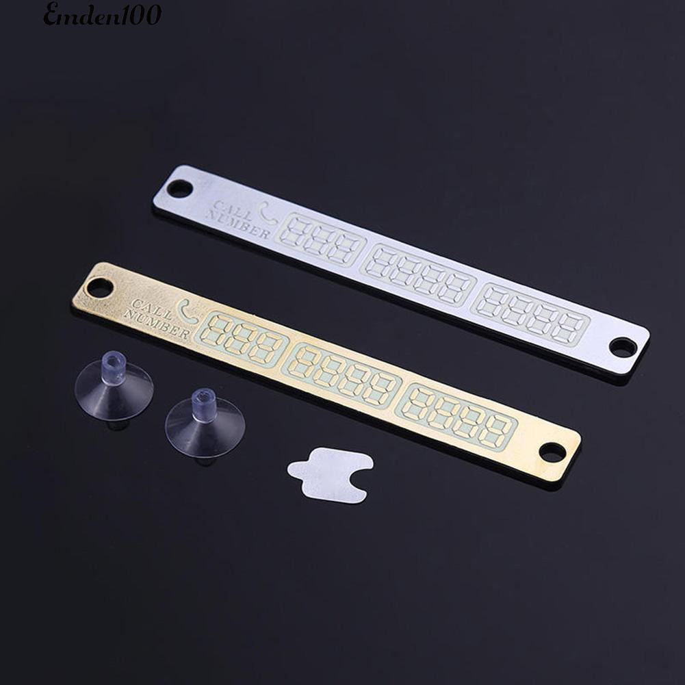 Bảng Số Điện Thoại Gắn Xe Hơi
