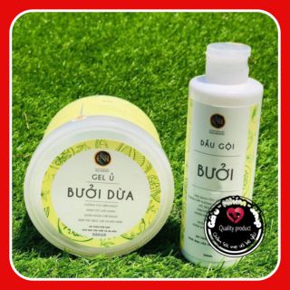 Combo Dầu gội bưởi + Gel ủ bưởi Nga Hoàng