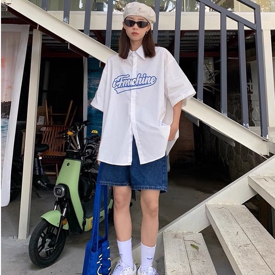 [ ẢNH THẬT + VIDEO ] Áo sơ mi IFM Chất thô lụa dầy đẹp from to, có 2 size L và XL, unisex nam nữ mặc được