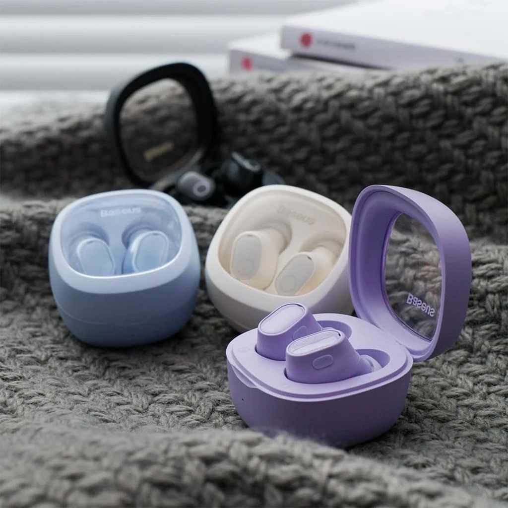 Tai Nghe Bluetooth BASEUS WM02 - Tai Nghe Không Dây Baseus Thế Hệ Mới Sạc Nhanh Bluetooth 5.3 - Hàng Chính Hãng