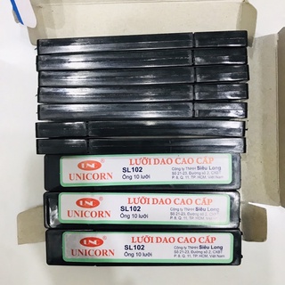 Hộp 10 lưỡi dao cao cấp unicorn