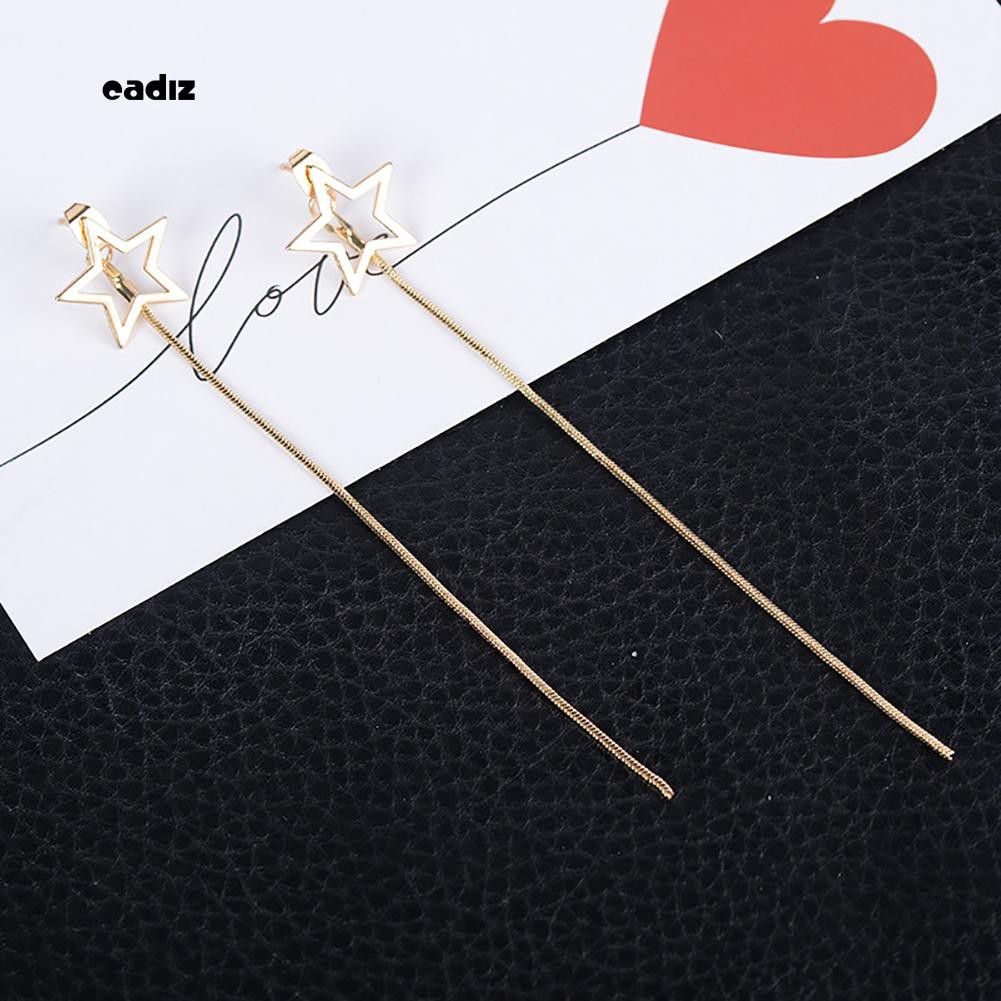 Hoa Tai Dáng Dài Hình Ngôi Sao Đáng Yêu Thời Trang Dành Cho Nữ