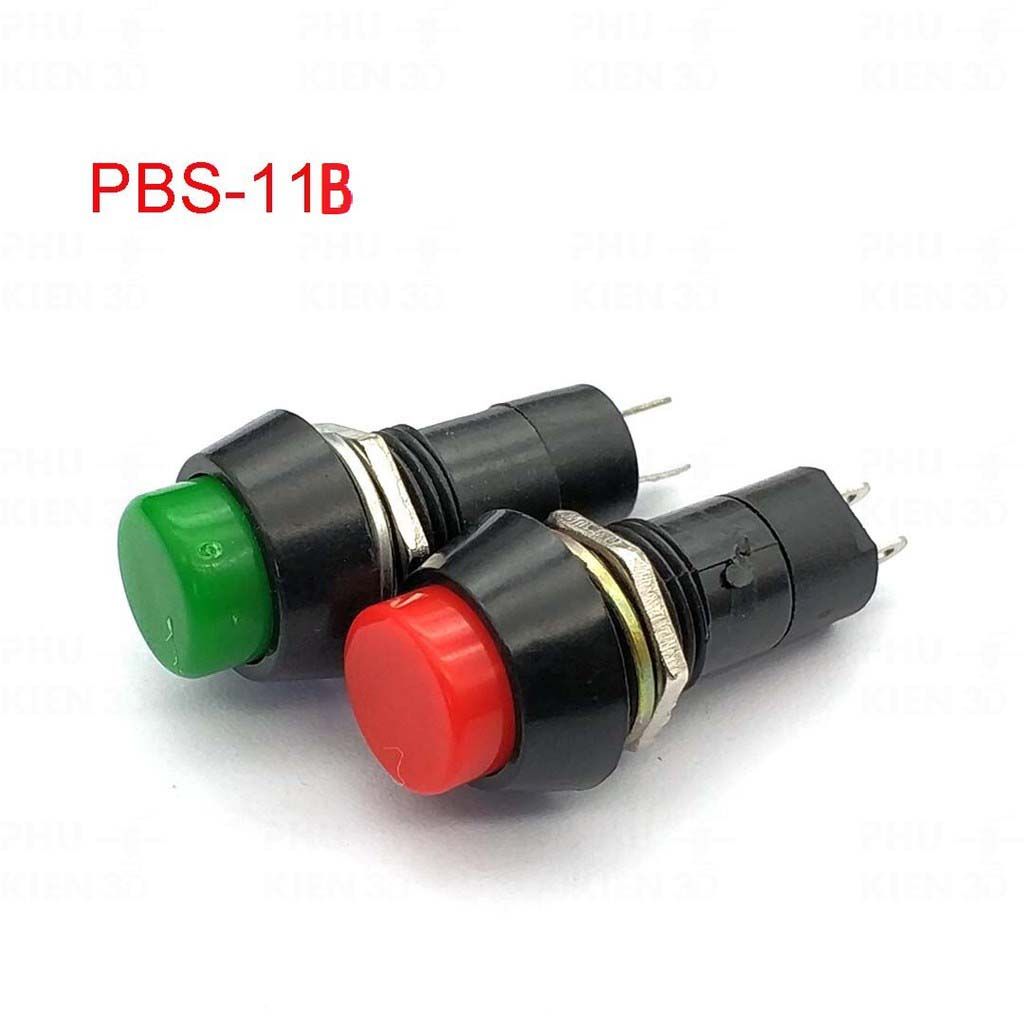 Nút nhấn PBS 11B không tự khóa 12MM