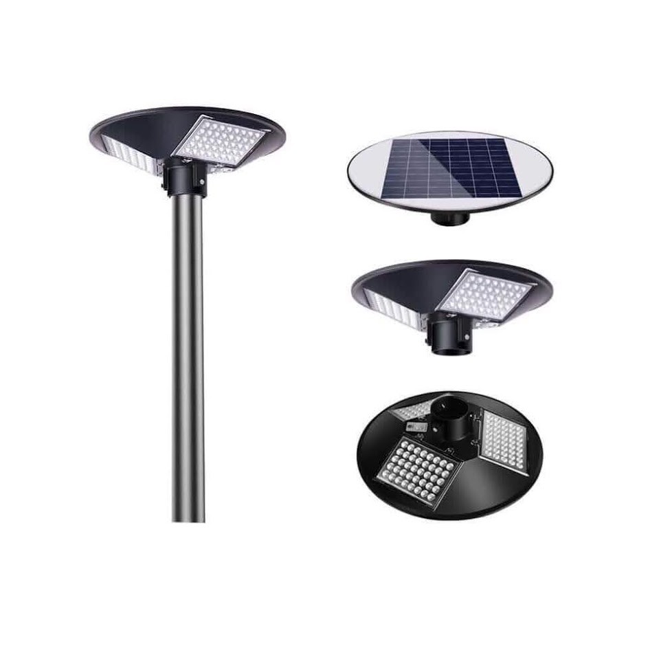 ĐÈN LED SÂN VƯỜN NĂNG LƯỢNG MẶT TRỜI 90W và 120W SOLAR LIGHT PIN 18Ah, 24Ah