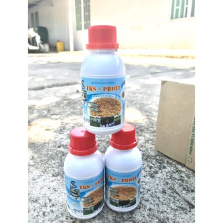 MEN Ủ PHÂN CÁ, BÁNH DẦU - TKS-PROTI Chai 100ml