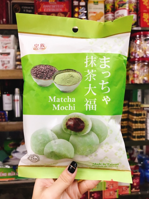 BÁNH MOCHI ĐÀI LOAN ROYAL FAMILY 120G SỮA/ TRÀ XANH/ ĐẬU ĐỎ/ DÂU TÂY/ TRÀ SỮA/ KIWI