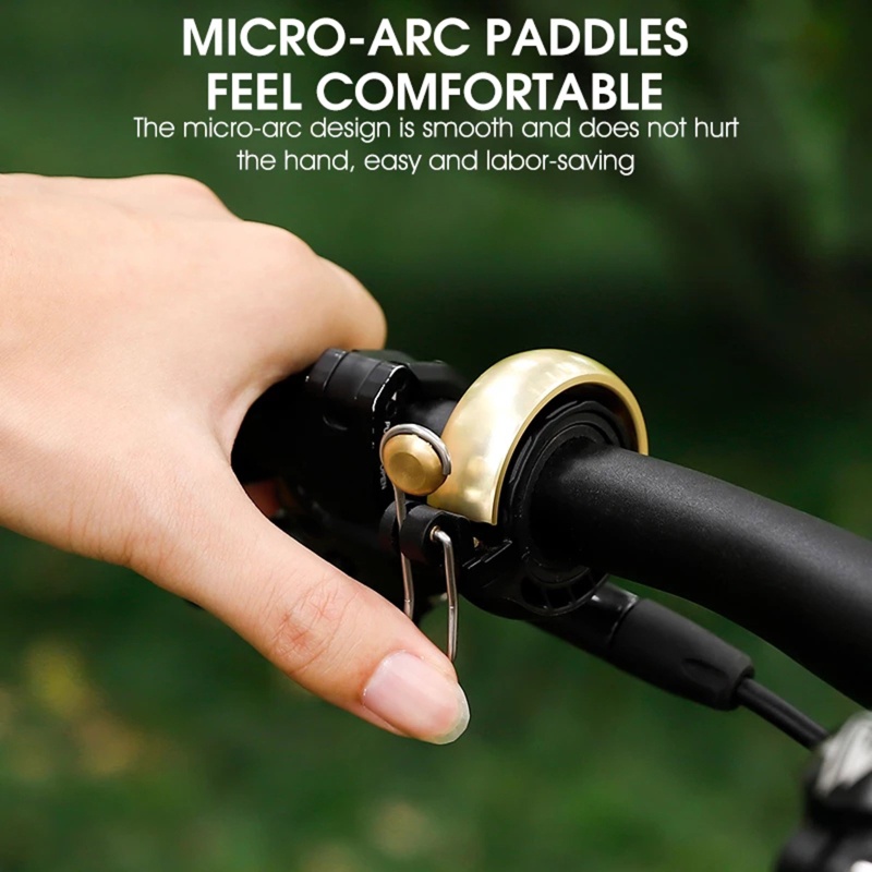 QQ Chuông Báo Động Mini Siêu Nhẹ Gắn Tay Lái Xe Đạp Leo Núi