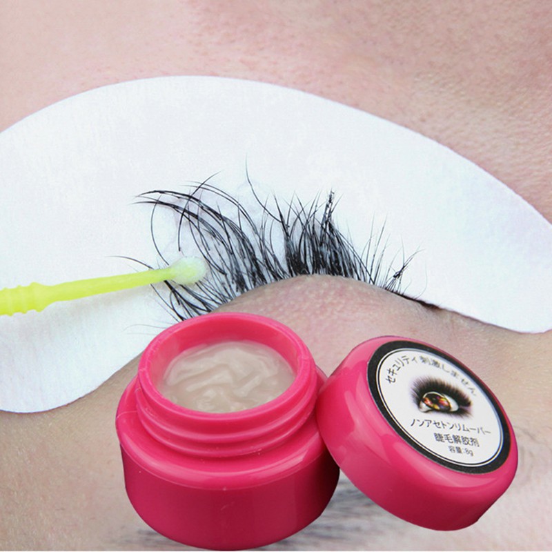 8g Eyelash Extension Glue Remover Cream False Lashes Adhesive Removing Tool