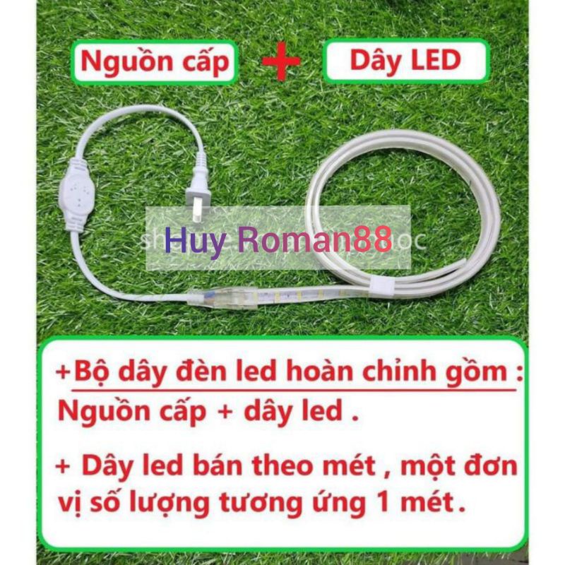 Đèn Led Dây trang trí 2 Hàng , Đèn trang trí Decor Phòng Ngủ, Nhà Hàng,led dây Hắt Trần Thạch Cao Siêu Đẹp