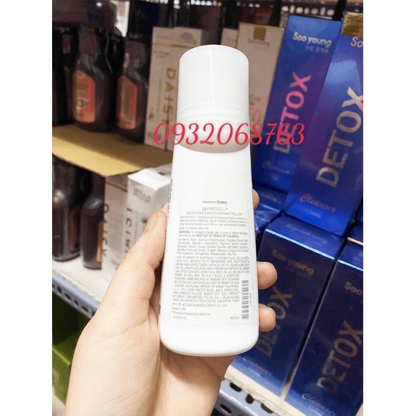 Lăn khử mùi và giảm tiết mồ hôi 100ml