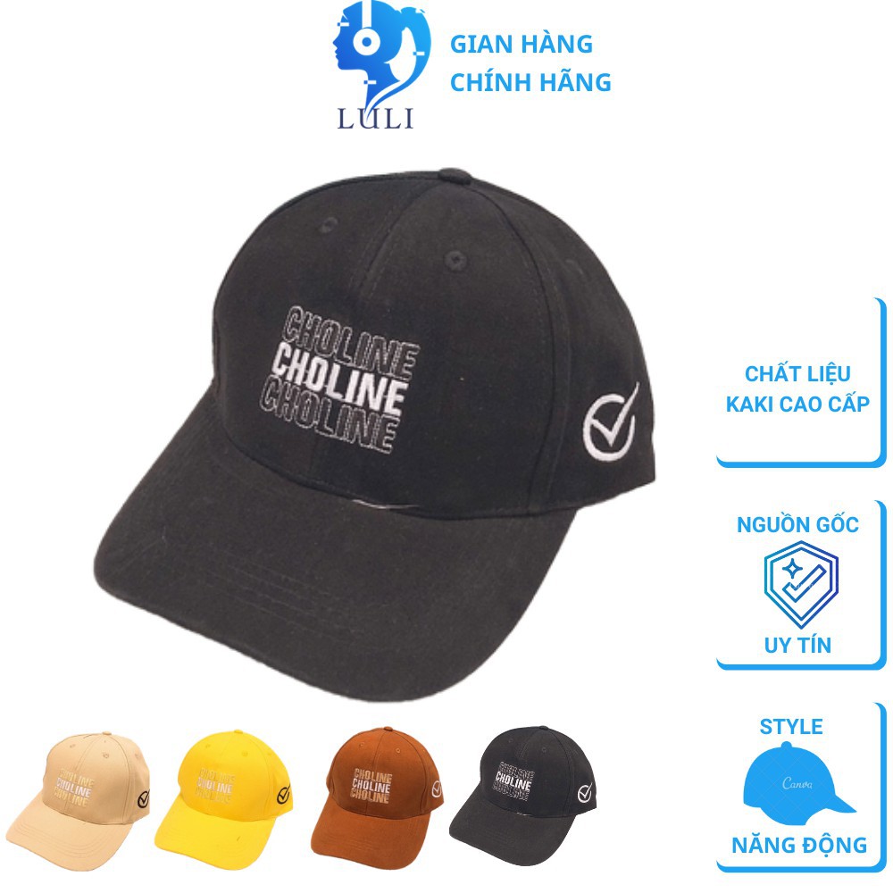 Mũ Lưỡi Trai, Nón Lưỡi Trai Logo Choline BL-017