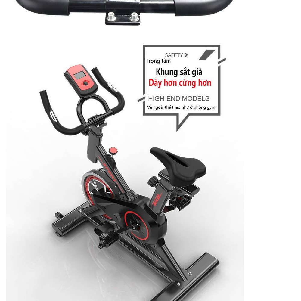 Xe Đạp Tập Thể Dục Tại Chỗ, Xe Đạp Thể Thao GYM Bike Sport Q7, Lắp ráp dễ dàng, Hàng chính hãng, Bảo hành 12 tháng