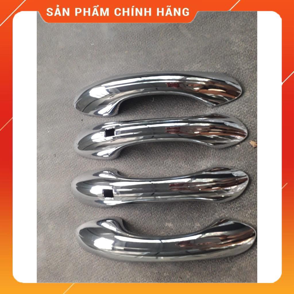 Shop bán sp  Bộ 4 Ốp Tay năm cửa Mạ crom Xe Hyundai Santafe form 2019 ảnh thật