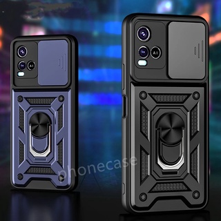 Ốp Lưng Điện Thoại vivo Y03 Y03T Y04 Y17s Y16 Y18 Y18s Y36 Y27 Y76 Y33s Y21s Y21T Y21 Y27s Y28 Y28s 4G 5G Vỏ Điện Thoại Bảo Vệ Camera Vỏ Giáp Từ Giá Đỡ Vòng Giá Đỡ