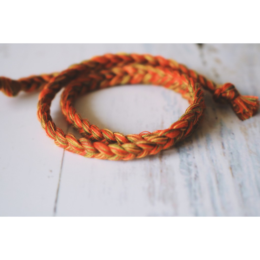 Vòng tay, Vòng chân handmade cuộn