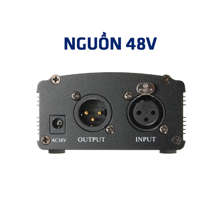 (FREESHIP)Nguồn Phantom 48V Cho Micro Thu Âm Condenser, giành cho mua kèm micro PC-K200, PC-K320, PC-K500, PC-K600