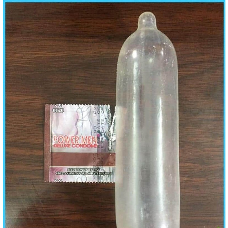 Combo 144 Bao cao su siêu siêu mỏng 0.03mm POWER MEN - Hộp 144 BCS khách sạn, nhà nghỉ mỏng trơn