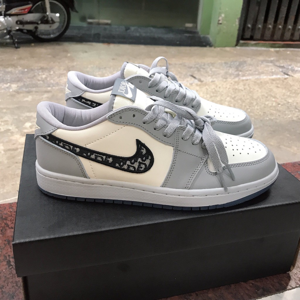 Giày JD  Sneaker da miếng chống nổ chất liệu đế cao su siêu bền fullbox mới về.TUẤN GIÀY