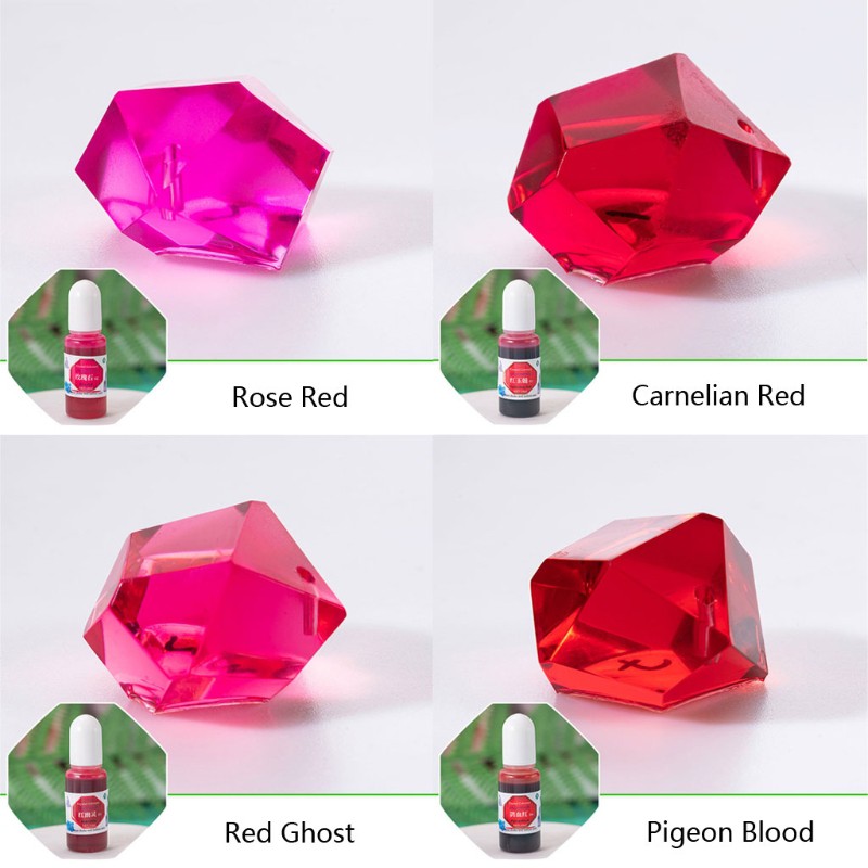 (Hàng Mới Về) Bộ 24 Lọ Màu Pha Lê Trong Suốt Dùng Để Làm Son Dưỡng / Tô Màu Môi