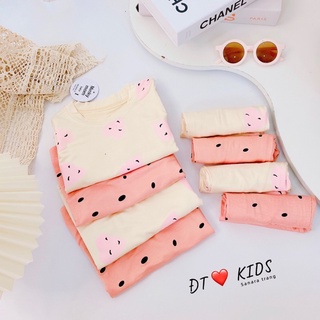 Bộ thun lạnh minky mom cho bé