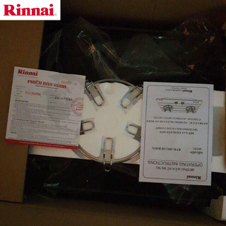 Bếp gas âm Rinnai RVB-2BG(B)N Đánh lửa IC, bộ chia lửa cao cấp