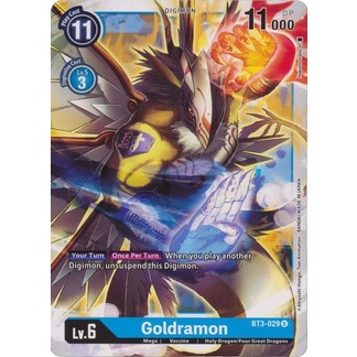 Thẻ bài Digimon - TCG - Goldramon / BT3-029'